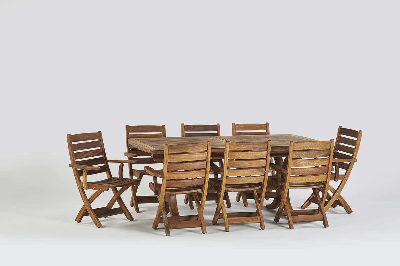 Leonar Açılır Masa - Roma Sandalye 8 Kişilik
